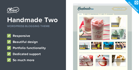 Handmade Two Preview Wordpress Theme - Rating, Reviews, Preview, Demo & Download