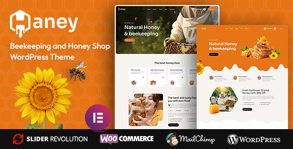 Haney Preview Wordpress Theme - Rating, Reviews, Preview, Demo & Download