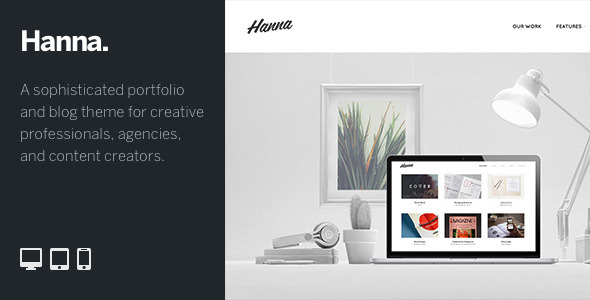 Hanna Preview Wordpress Theme - Rating, Reviews, Preview, Demo & Download