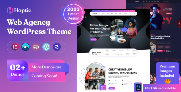 Haptic Preview Wordpress Theme - Rating, Reviews, Preview, Demo & Download