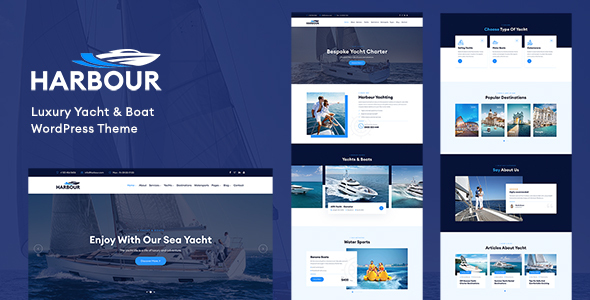 Harbour Preview Wordpress Theme - Rating, Reviews, Preview, Demo & Download