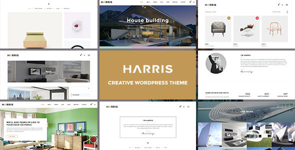 Harris Preview Wordpress Theme - Rating, Reviews, Preview, Demo & Download