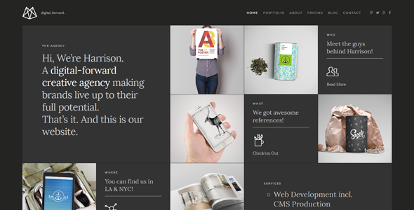 Harrison Preview Wordpress Theme - Rating, Reviews, Preview, Demo & Download