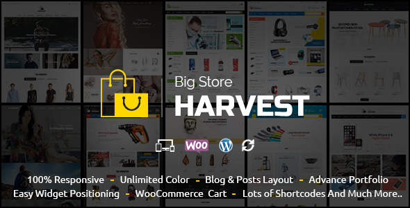 Harvest Preview Wordpress Theme - Rating, Reviews, Preview, Demo & Download