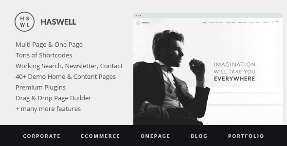 Haswell Preview Wordpress Theme - Rating, Reviews, Preview, Demo & Download