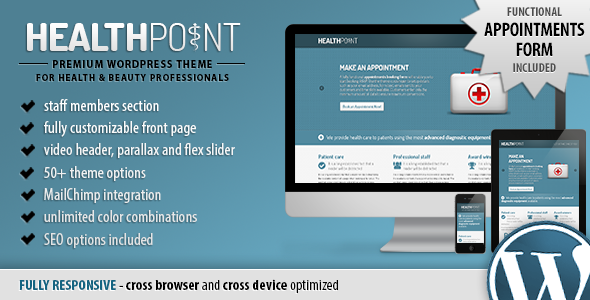 Health Point Preview Wordpress Theme - Rating, Reviews, Preview, Demo & Download