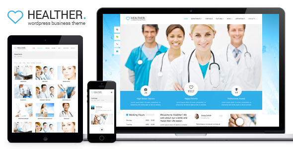 Healther Preview Wordpress Theme - Rating, Reviews, Preview, Demo & Download