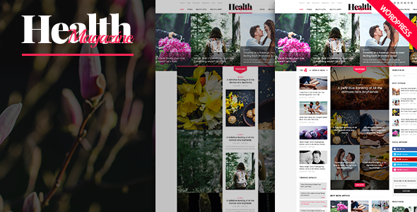 HealthMag Preview Wordpress Theme - Rating, Reviews, Preview, Demo & Download
