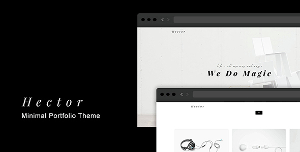Hector Preview Wordpress Theme - Rating, Reviews, Preview, Demo & Download