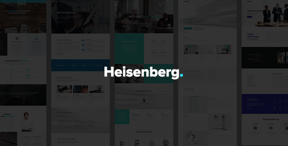 Heisenberg Preview Wordpress Theme - Rating, Reviews, Preview, Demo & Download