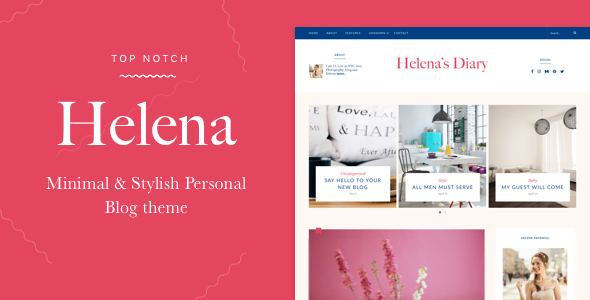 Helena Preview Wordpress Theme - Rating, Reviews, Preview, Demo & Download