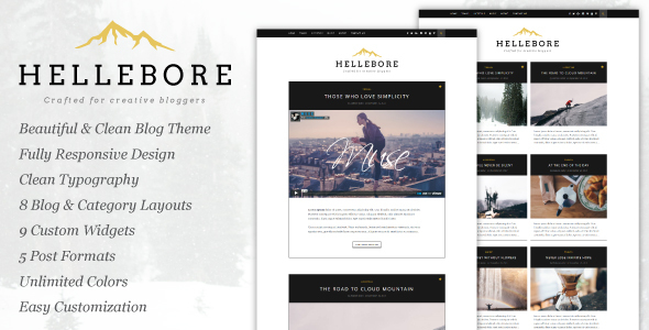 Hellebore Preview Wordpress Theme - Rating, Reviews, Preview, Demo & Download