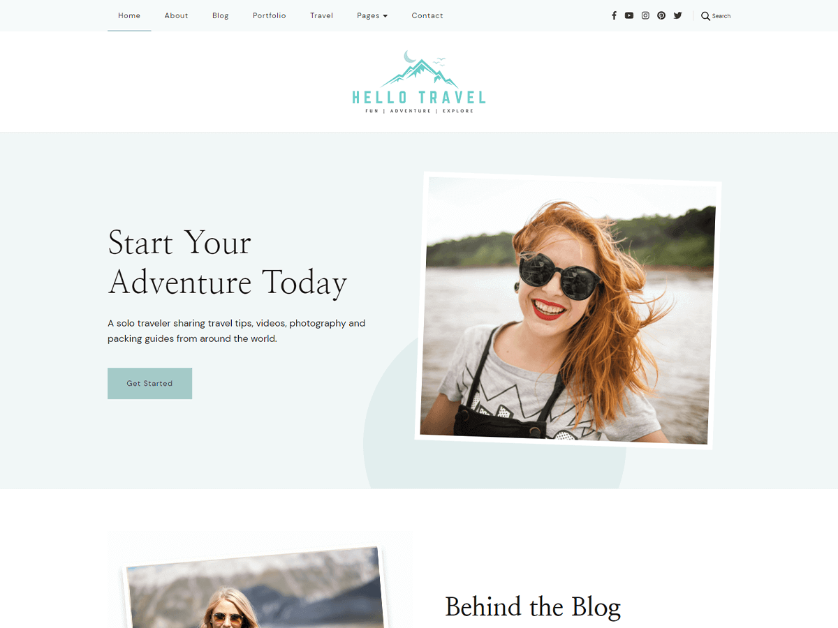 Hello Travel Preview Wordpress Theme - Rating, Reviews, Preview, Demo & Download