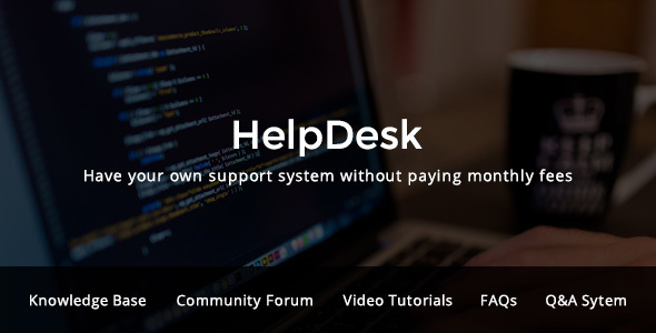 HelpDesk Preview Wordpress Theme - Rating, Reviews, Preview, Demo & Download