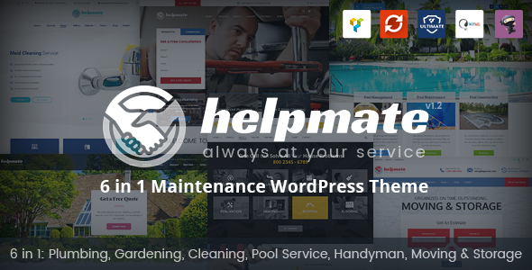Helpmate Preview Wordpress Theme - Rating, Reviews, Preview, Demo & Download