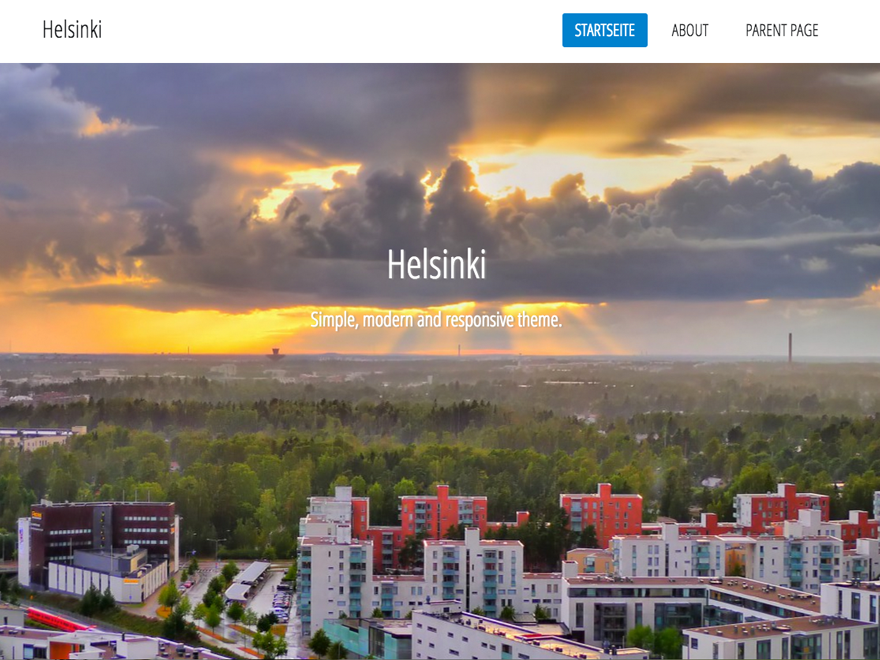 Helsinki Preview Wordpress Theme - Rating, Reviews, Preview, Demo & Download