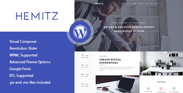 Hemitz Preview Wordpress Theme - Rating, Reviews, Preview, Demo & Download
