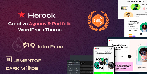 Herock Preview Wordpress Theme - Rating, Reviews, Preview, Demo & Download