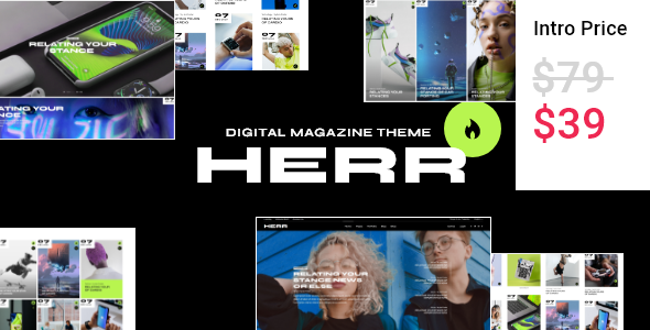 Herr Preview Wordpress Theme - Rating, Reviews, Preview, Demo & Download