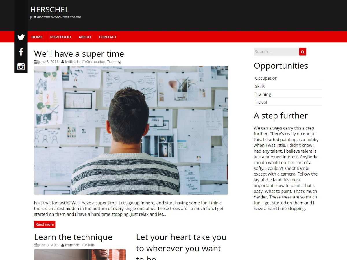 Herschel Preview Wordpress Theme - Rating, Reviews, Preview, Demo & Download