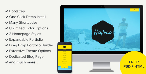 Heylone Preview Wordpress Theme - Rating, Reviews, Preview, Demo & Download