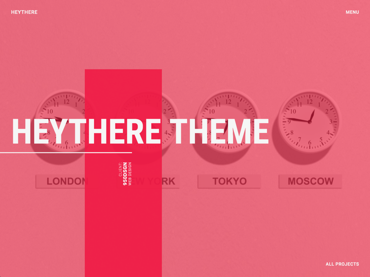 HEYTHERE Lite Preview Wordpress Theme - Rating, Reviews, Preview, Demo & Download