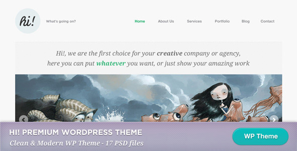 Hi Preview Wordpress Theme - Rating, Reviews, Preview, Demo & Download