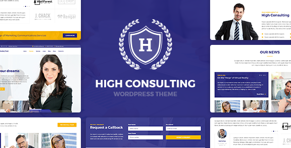 High Consulting Preview Wordpress Theme - Rating, Reviews, Preview, Demo & Download
