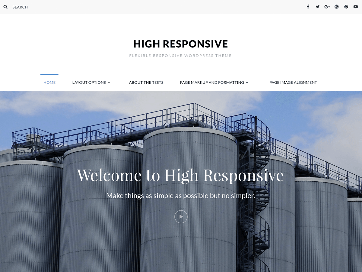 High Responsive Preview Wordpress Theme - Rating, Reviews, Preview, Demo & Download