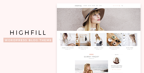 Highfill Preview Wordpress Theme - Rating, Reviews, Preview, Demo & Download