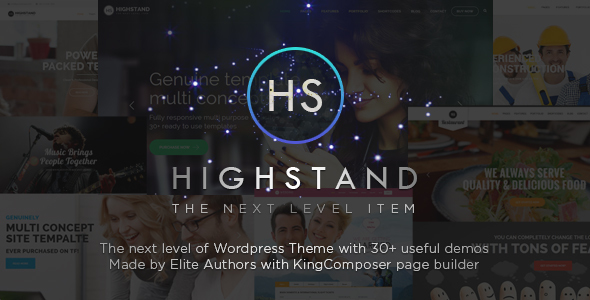 Highstand Preview Wordpress Theme - Rating, Reviews, Preview, Demo & Download