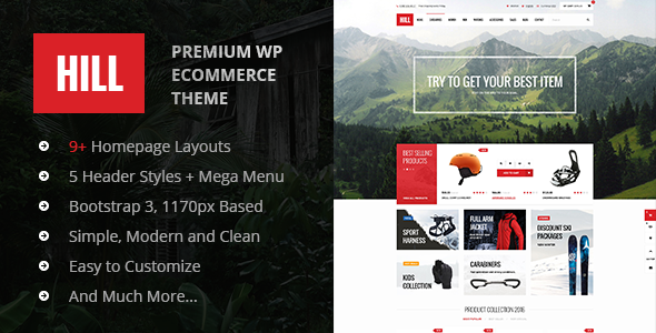 HILL Preview Wordpress Theme - Rating, Reviews, Preview, Demo & Download