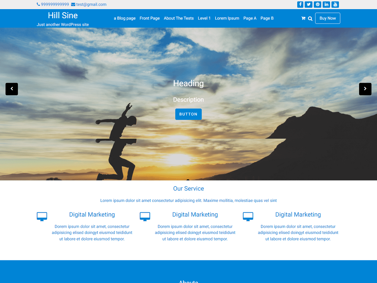Hill Tech Preview Wordpress Theme - Rating, Reviews, Preview, Demo & Download