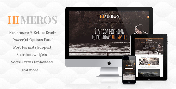 Himeros Preview Wordpress Theme - Rating, Reviews, Preview, Demo & Download