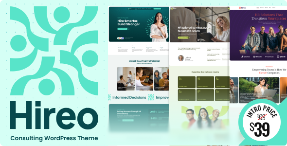 HIREO Preview Wordpress Theme - Rating, Reviews, Preview, Demo & Download