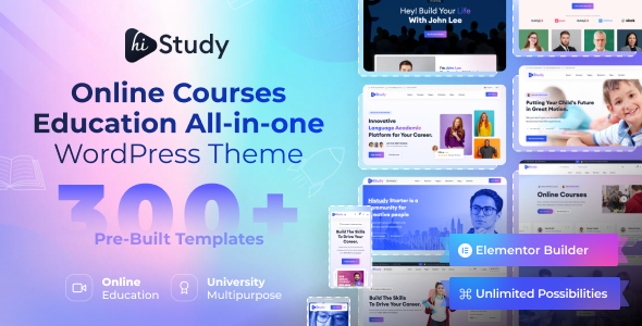 HiStudy Preview Wordpress Theme - Rating, Reviews, Preview, Demo & Download