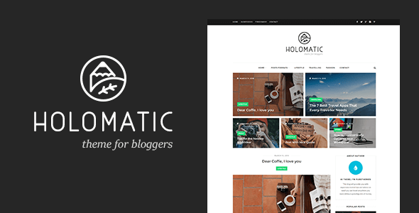 Holomatic Preview Wordpress Theme - Rating, Reviews, Preview, Demo & Download