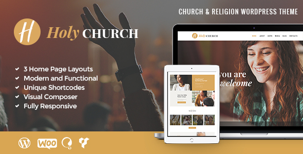 Holy Church Preview Wordpress Theme - Rating, Reviews, Preview, Demo & Download