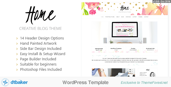 Home Preview Wordpress Theme - Rating, Reviews, Preview, Demo & Download