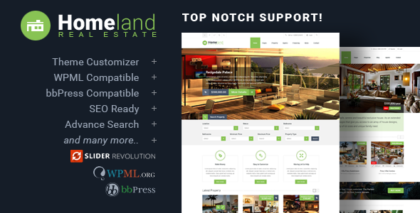 Homeland Preview Wordpress Theme - Rating, Reviews, Preview, Demo & Download