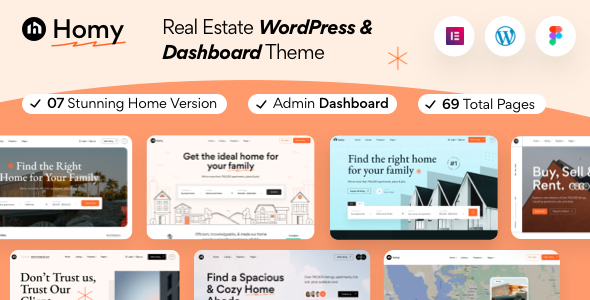 Homy Preview Wordpress Theme - Rating, Reviews, Preview, Demo & Download