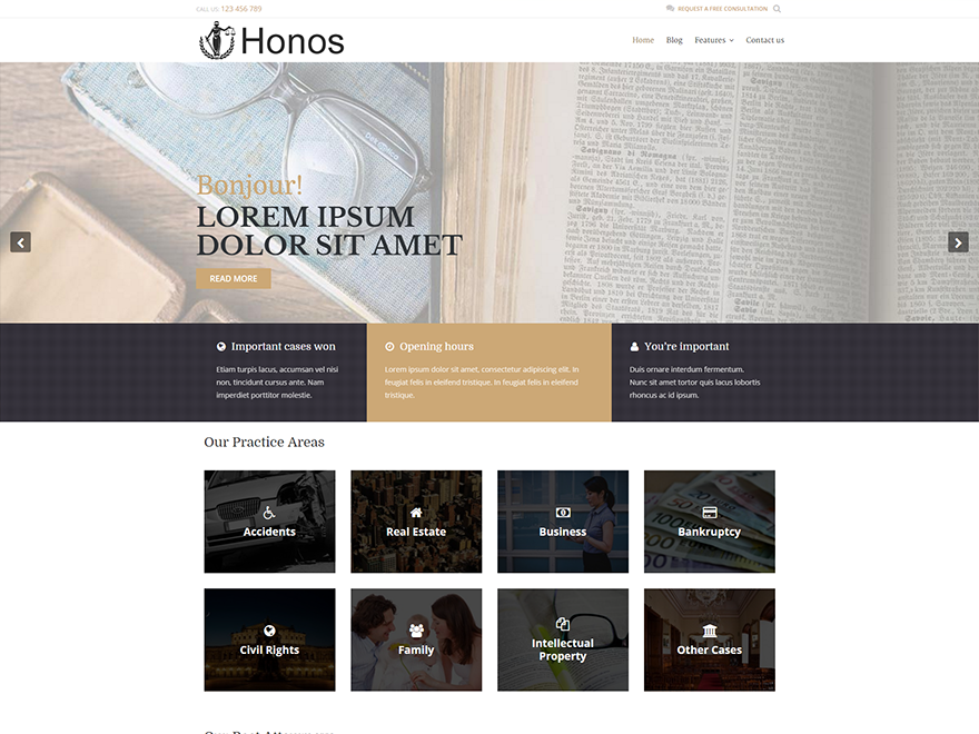Honos Preview Wordpress Theme - Rating, Reviews, Preview, Demo & Download