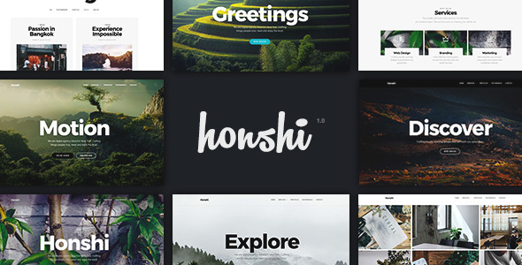Honshi Preview Wordpress Theme - Rating, Reviews, Preview, Demo & Download