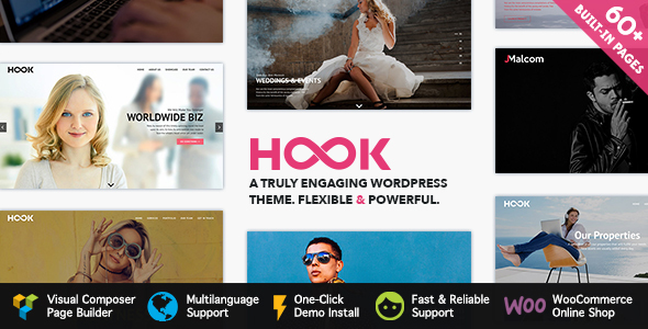 Hook Preview Wordpress Theme - Rating, Reviews, Preview, Demo & Download