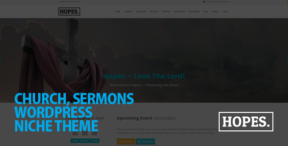 Hopes Preview Wordpress Theme - Rating, Reviews, Preview, Demo & Download