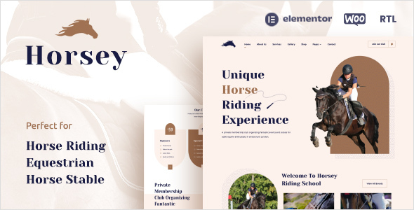 Horsey Preview Wordpress Theme - Rating, Reviews, Preview, Demo & Download
