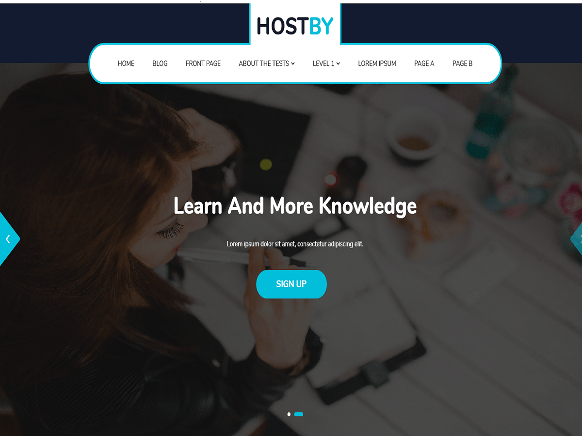 Hostby Preview Wordpress Theme - Rating, Reviews, Preview, Demo & Download
