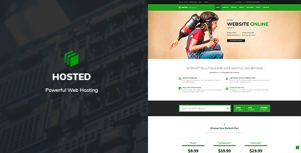 Hosted Preview Wordpress Theme - Rating, Reviews, Preview, Demo & Download