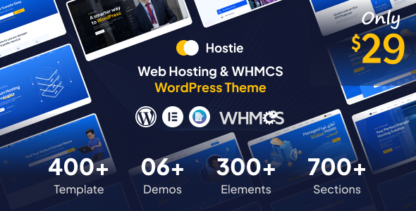 Hostie Preview Wordpress Theme - Rating, Reviews, Preview, Demo & Download