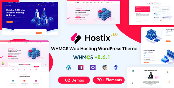 Hostix Preview Wordpress Theme - Rating, Reviews, Preview, Demo & Download